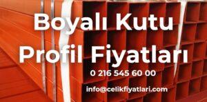 Antipas boyalı Kutu Profil Özellikleri